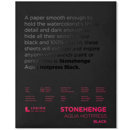 Legion Stonehenge Aqua Hotpress Black