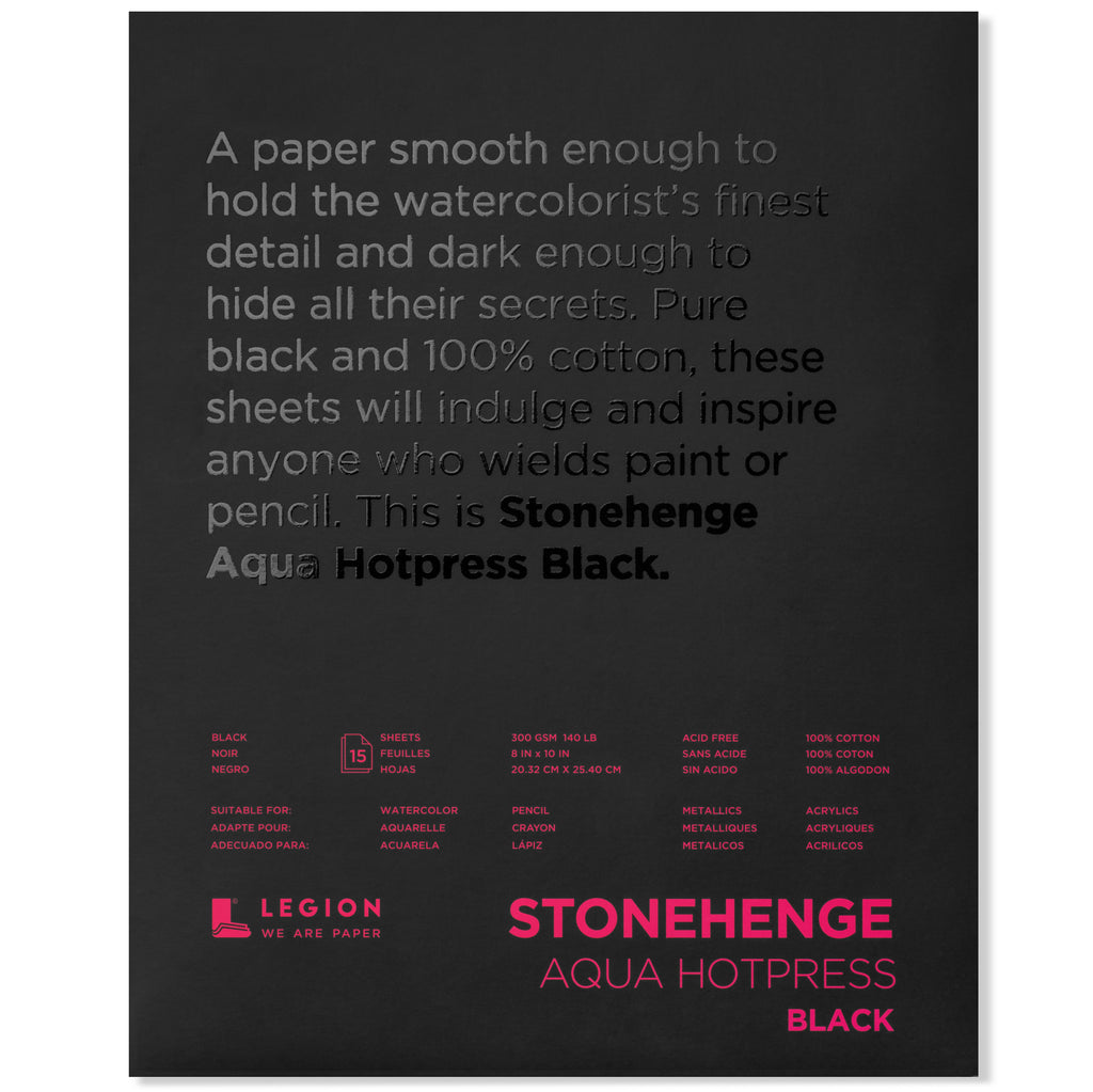 Legion Stonehenge Aqua Hotpress Black