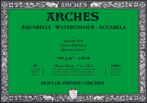 Arches Watercolour Block Coldpress